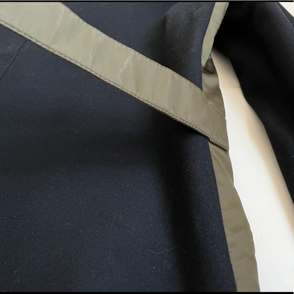 MCM Worldwide Mens Medium Wool Zip Hood Coat New - Picture 11 of 15